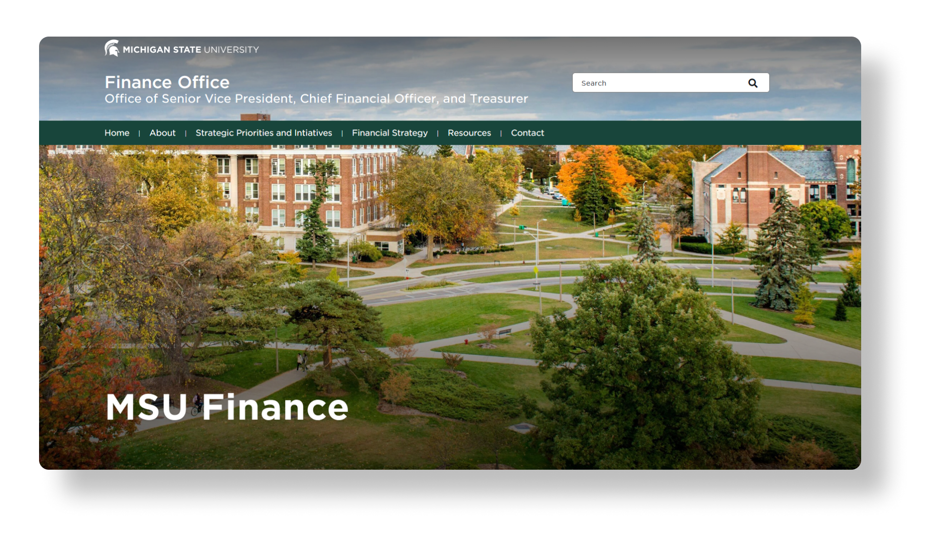 MSU Finance Website